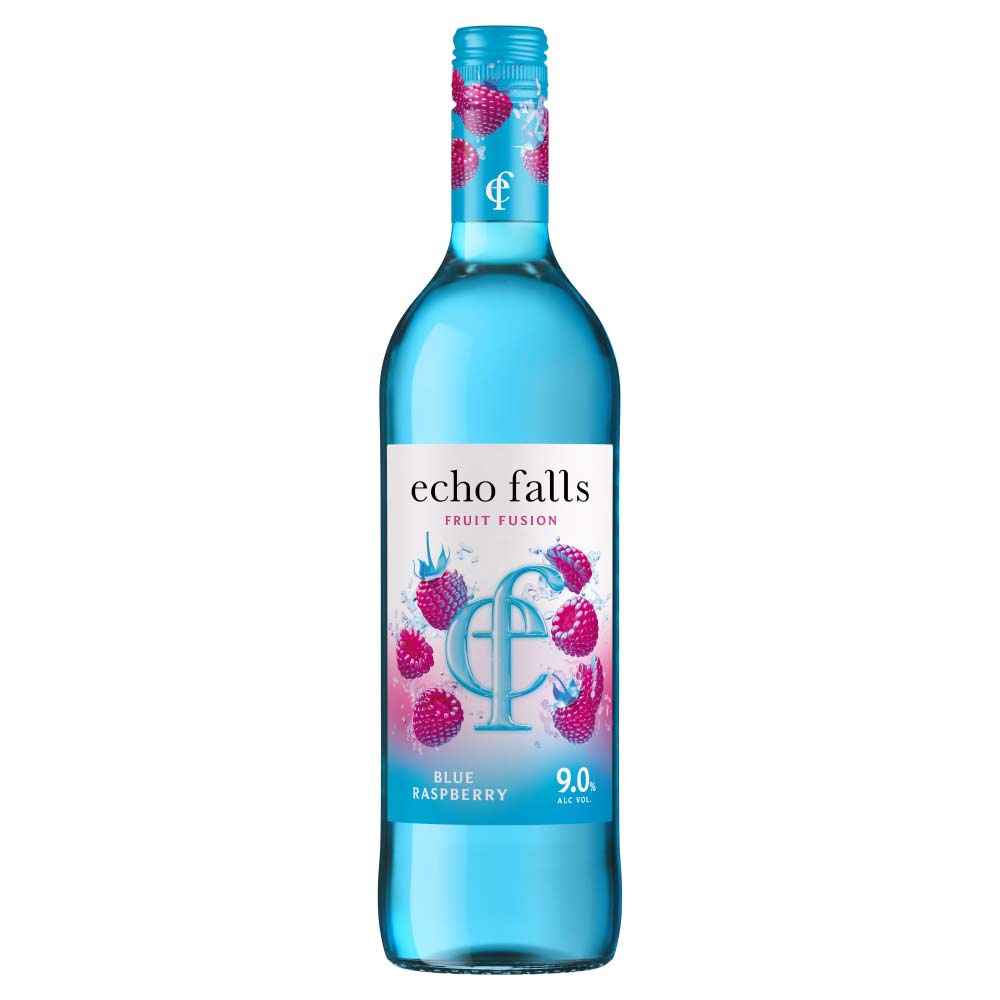 Echo Falls Blue Raspberry Fruit Fusion Wine 75cl