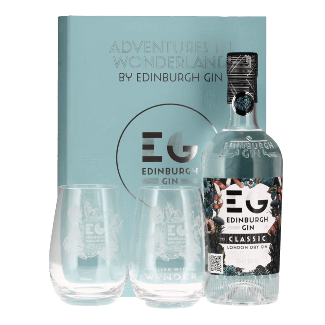 Edinburgh Gin Adventures In Wonderland Gift Pack 70cl