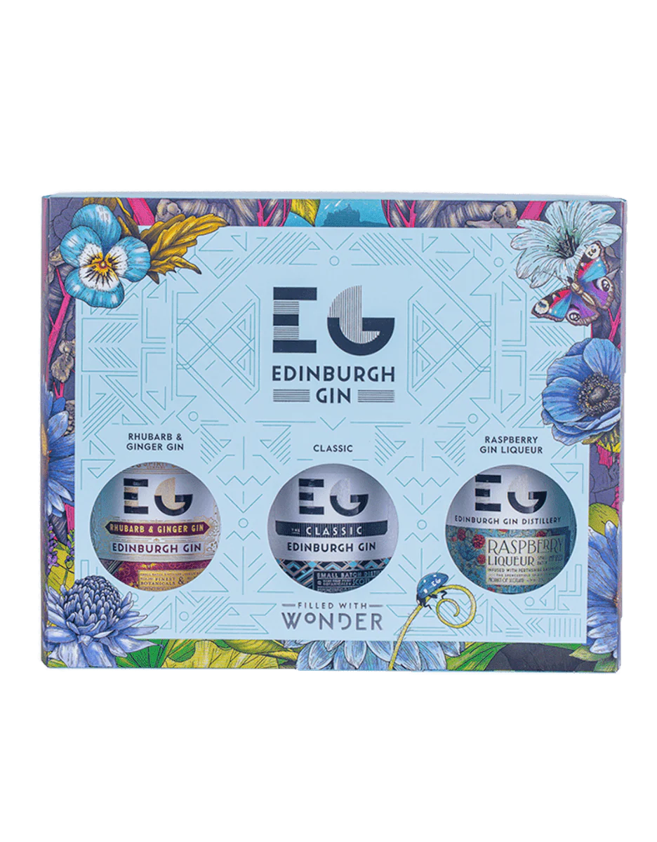 Edinburgh Gin Gift Pack 3x20cl