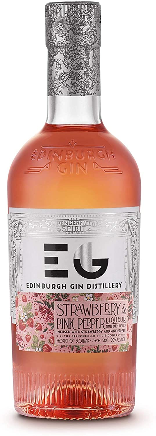 Edinburgh Gin Strawberry and Pink Pepper Gin Liqueur 50cl