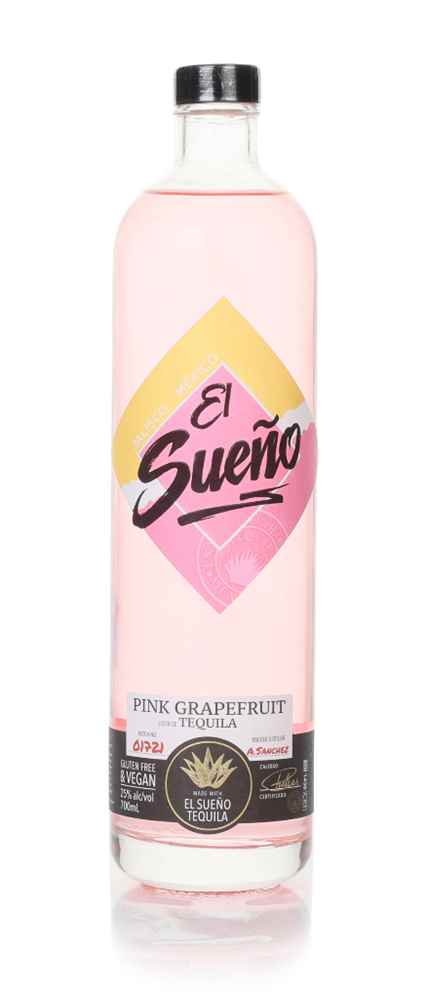 El SueƱo Pink Grapefruit Tequila Liqueur 70cl