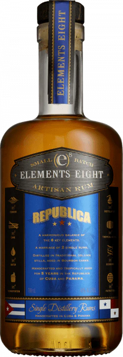 Elements Eight Republica Rum 70cl