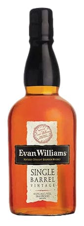 Evan Williams Single Barrel Vintage Bourbon Whiskey 70cl