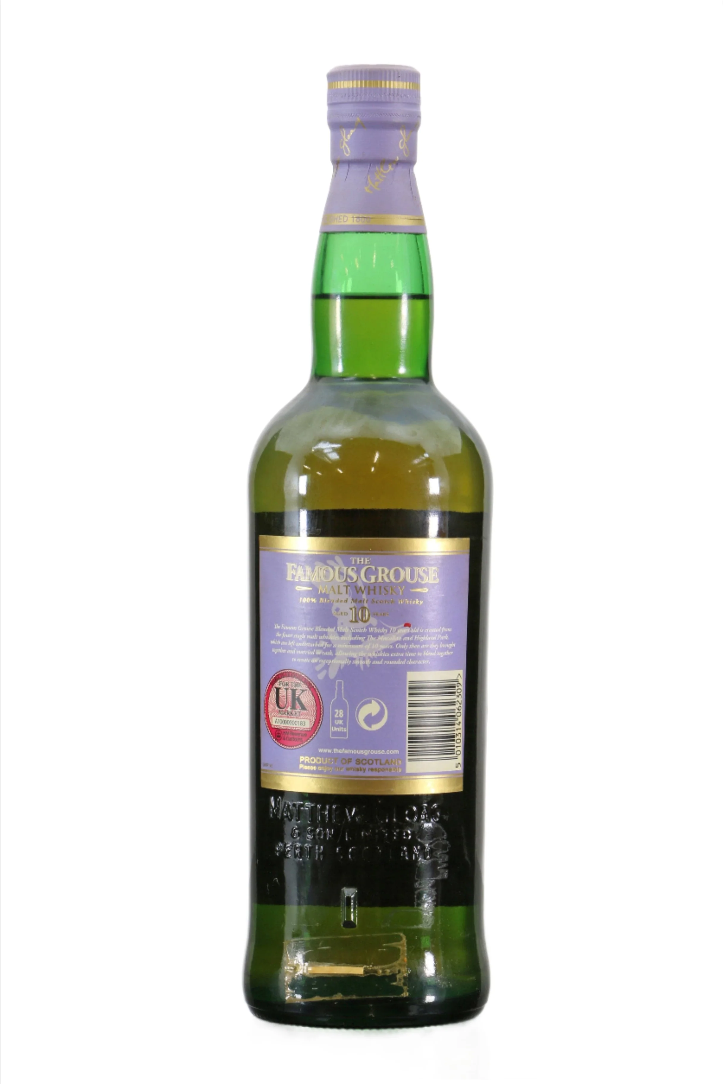 The Famous Grouse 10 Years Old Old Design Blended Scotch Whisky 70cl - Image 2