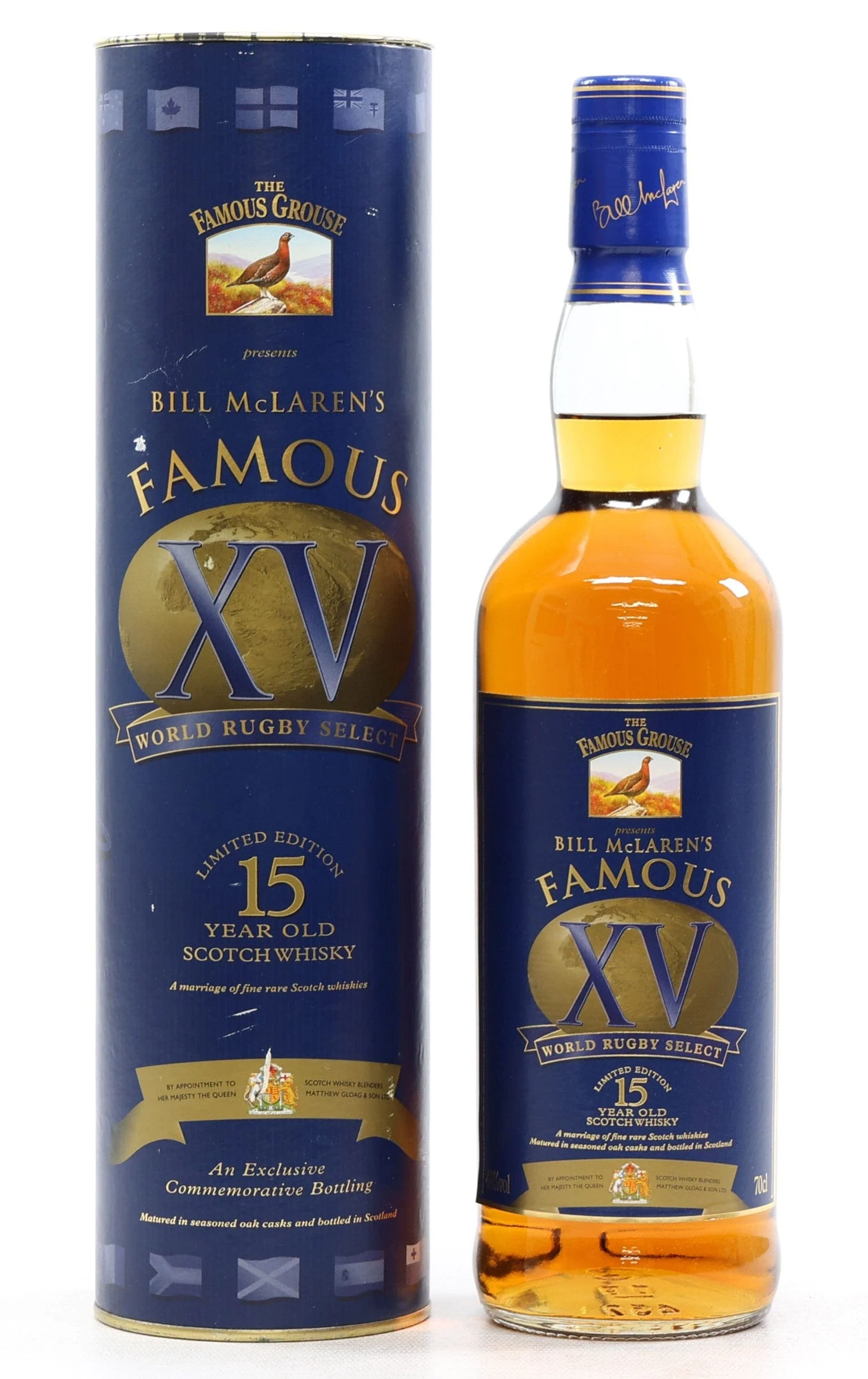 The Famous Grouse 15 Year Old World Rugby Select XV 70cl