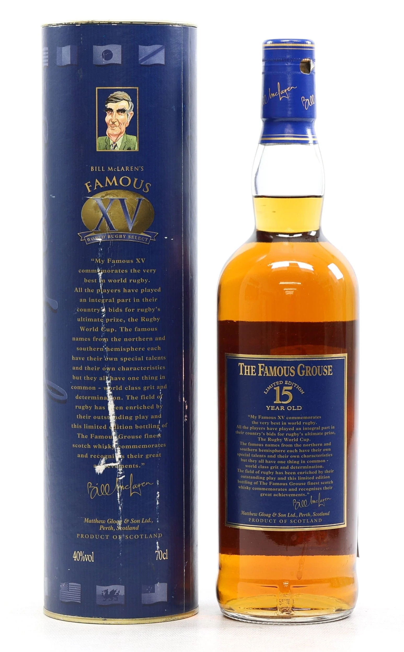 The Famous Grouse 15 Year Old World Rugby Select XV 70cl - Image 2