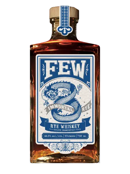 FEW Immortal Rye Whiskey 70cl