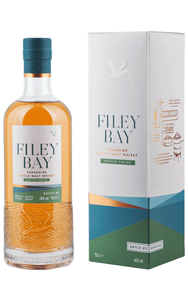 Filey Bay Peated Finish Batch #3 Yorkshire Single Malt Whisky 70cl
