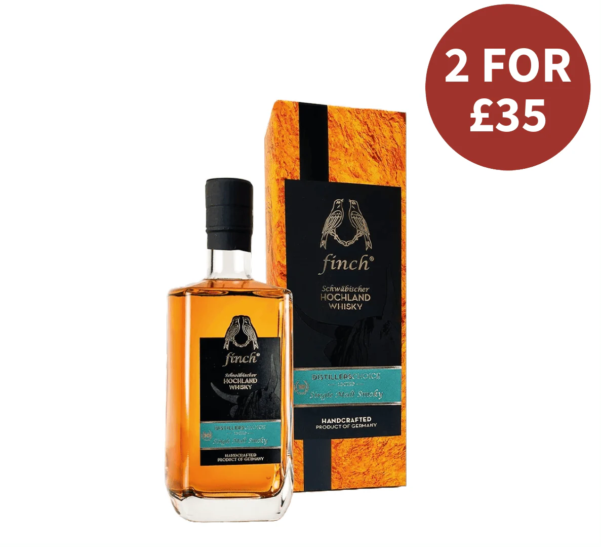 Finch 8 Year Old Distillers Choice Sherry Cask Single Malt Whisky 50cl
