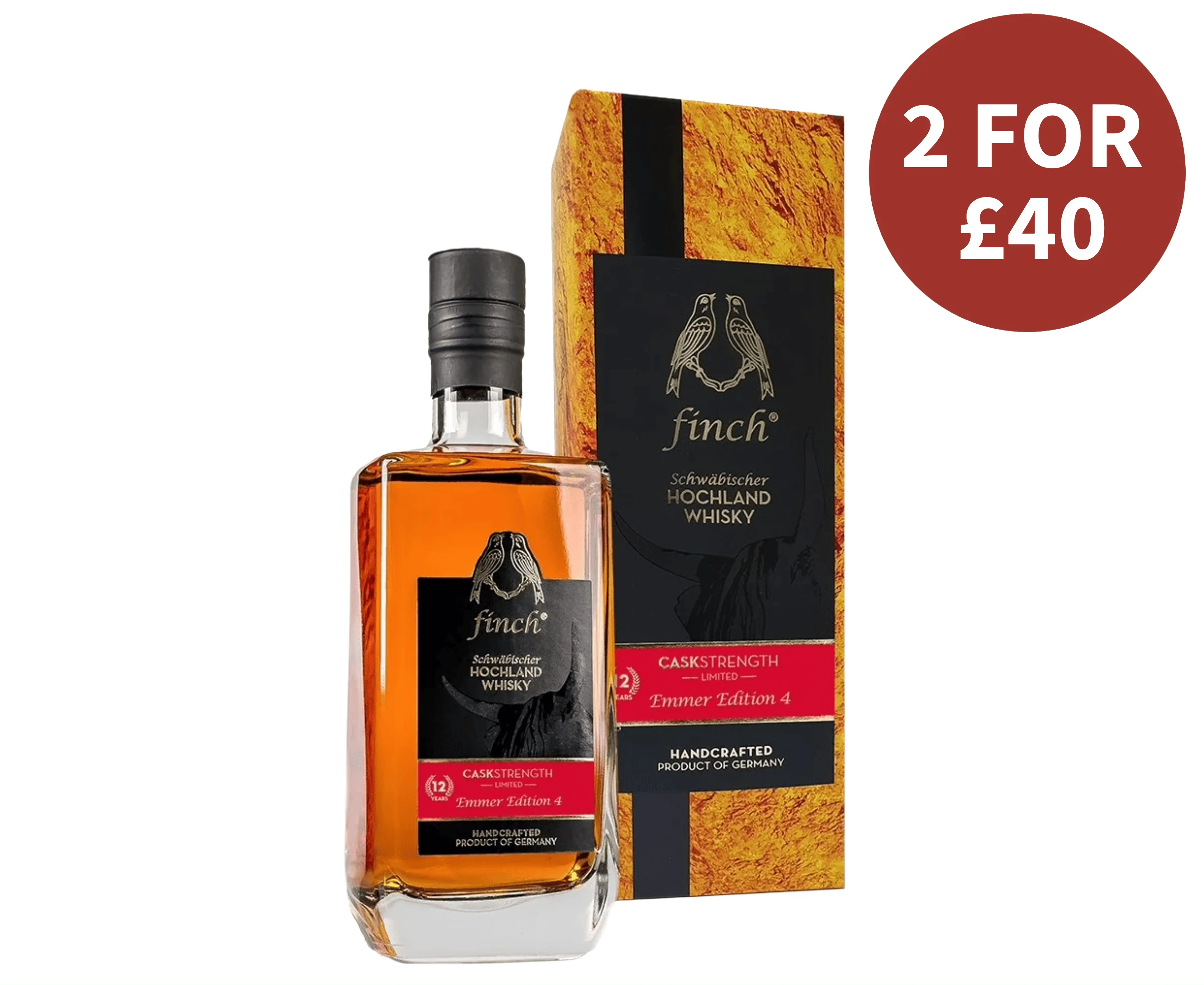 Finch Emmer Edition Cask Strength Single Malt Whisky 50cl