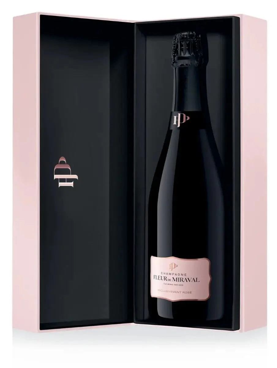 Fleur de Miraval Exclusively Rosé ER2 Champagne NV Gift Box 75cl - Image 2