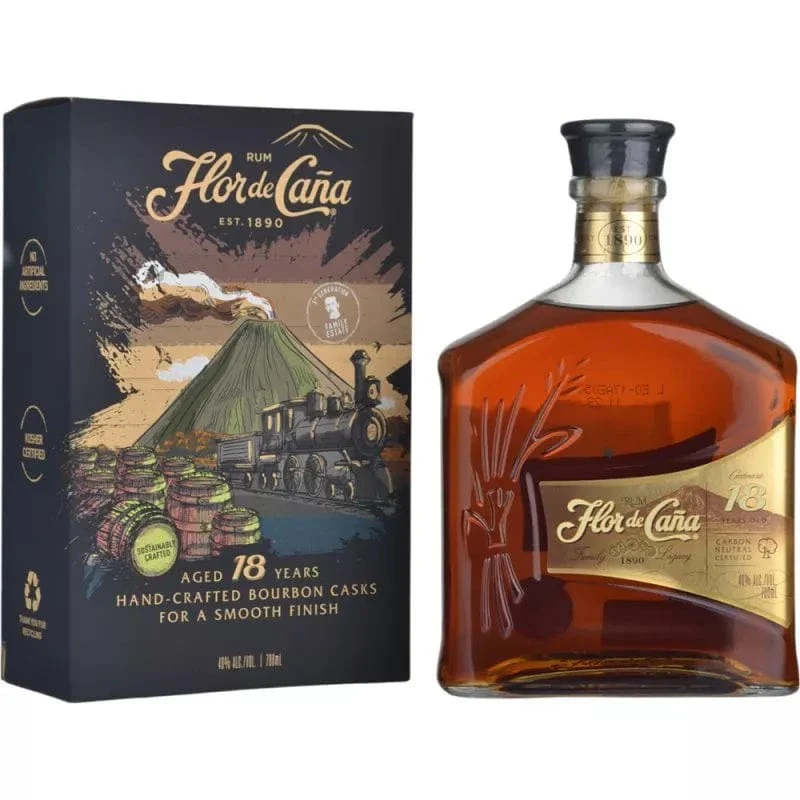 Flor de CaƱa 18 Year Rum 70cl