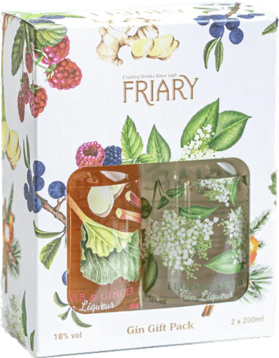 Friary Watermelon/Elderflower Gin Liqueurs Gift Set 2x200ml