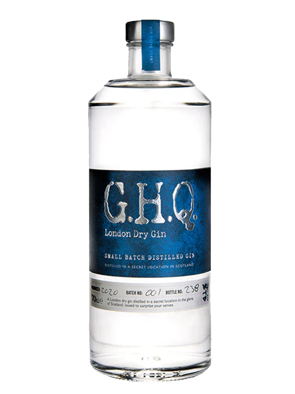 GHQ London Dry Gin 70cl