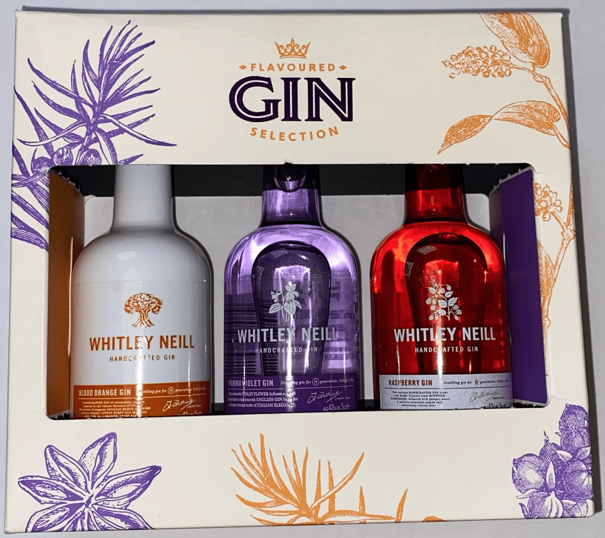 Gin selection Gift Pack 3x5cl
