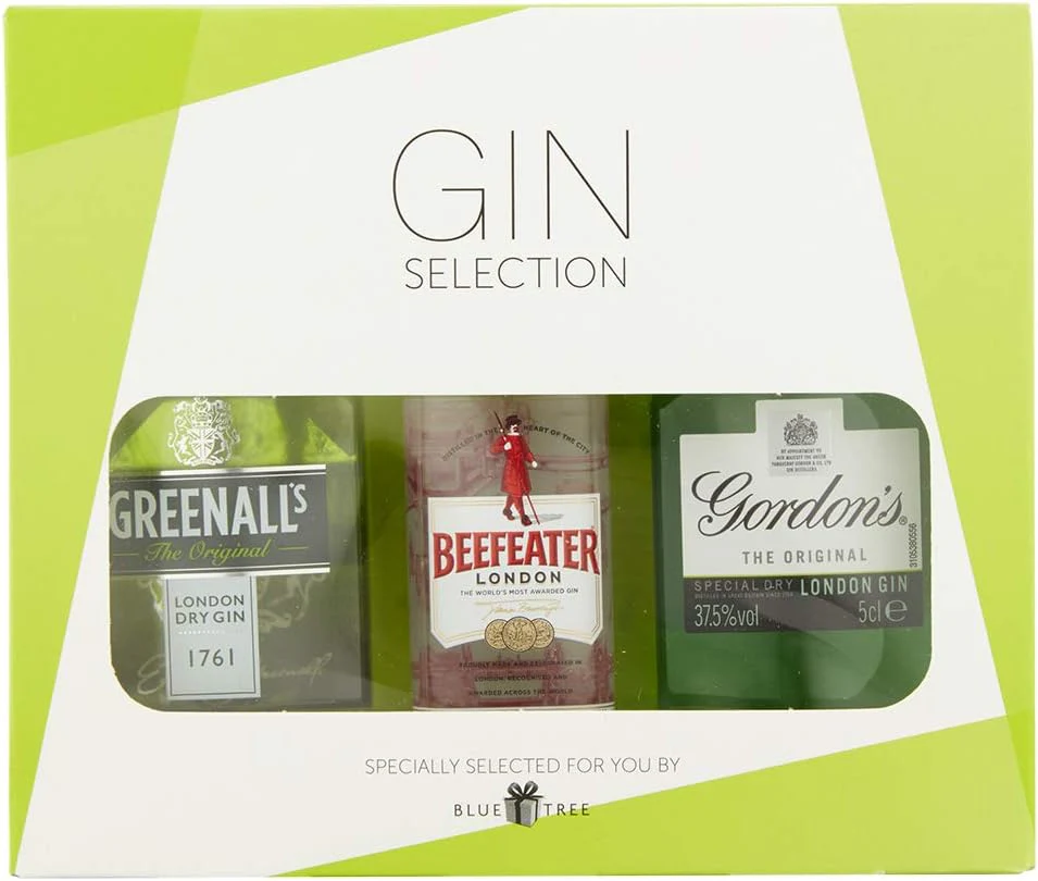 Gin Selection Miniature Gift Pack 3x5cl