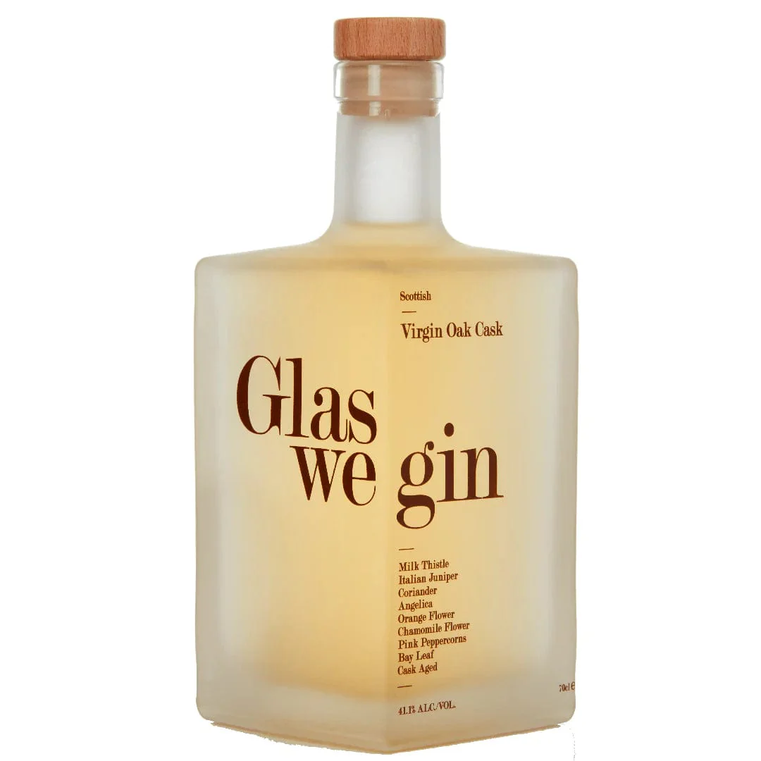Glaswegin Virgin Oak Cask Gin 70cl