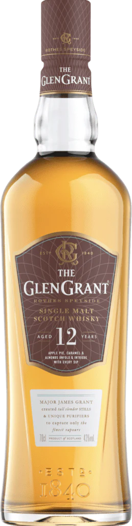 Glen Grant 12 Year Single Malt Scotch Whisky 70cl