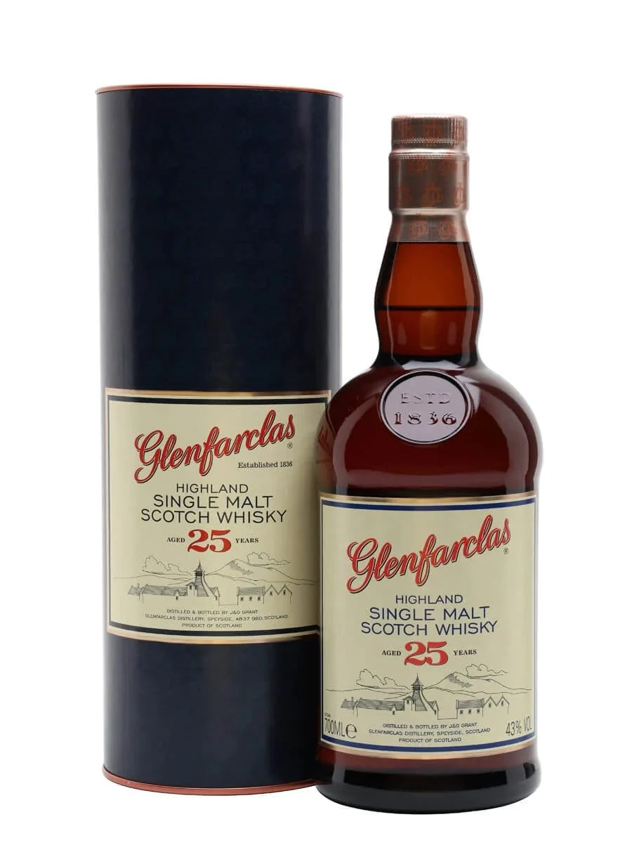 Glenfarclas 25 Year Old Single Malt Scotch Whisky 70cl