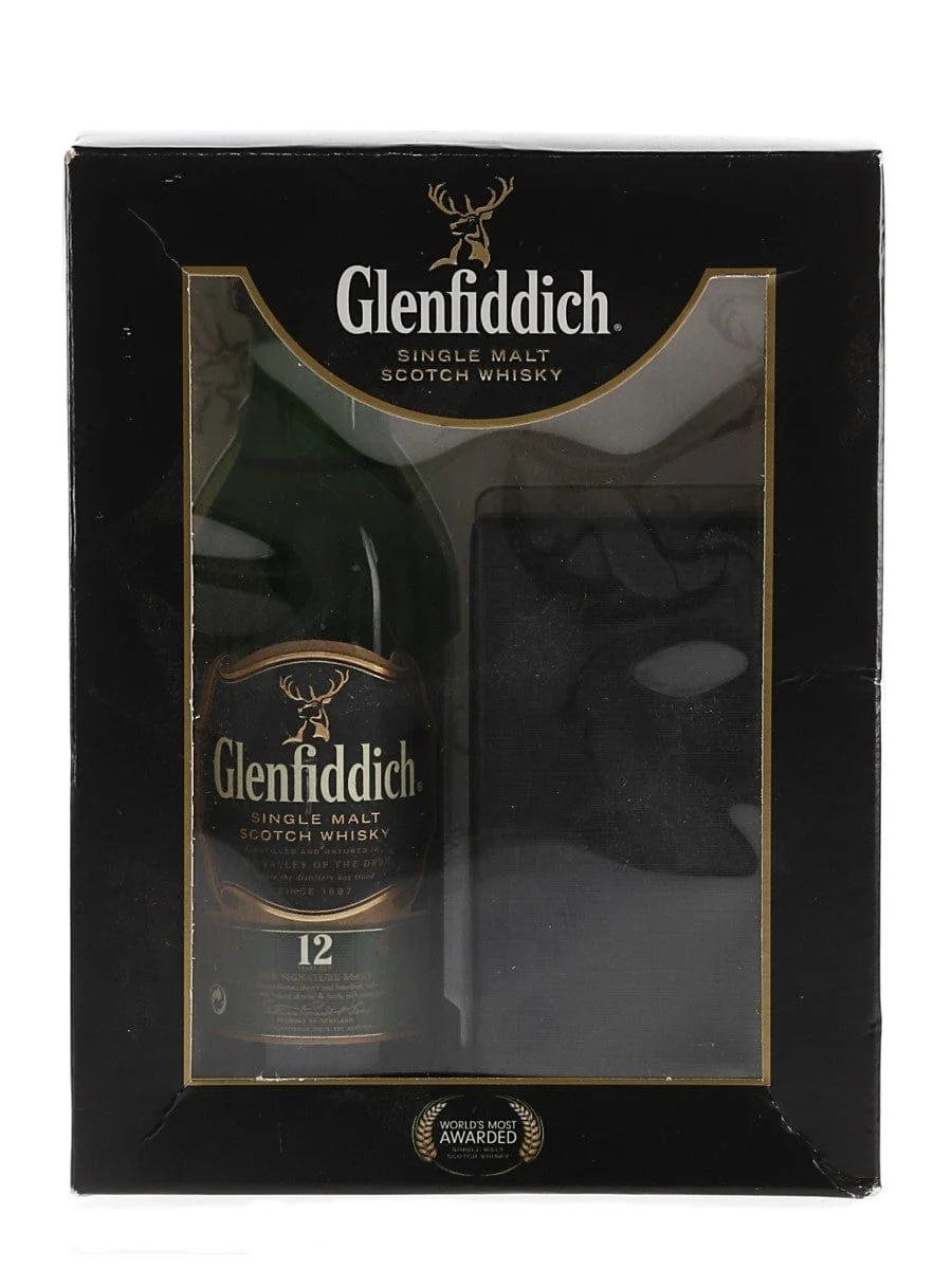 Glenfiddich 12 Year Old & Cufflinks Gift Set 5cl - Image 3