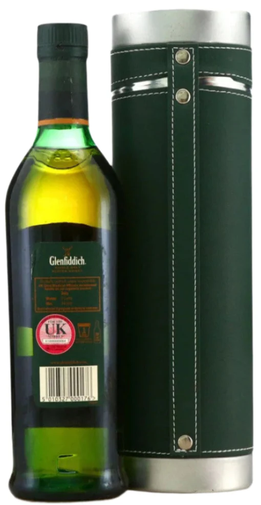 Glenfiddich 12 Year Old Signature Malt Whisky Leather Tube 70cl - Image 2