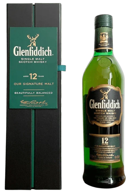 Glenfiddich 12 Year Old Single Malt Scotch Whisky 70cl