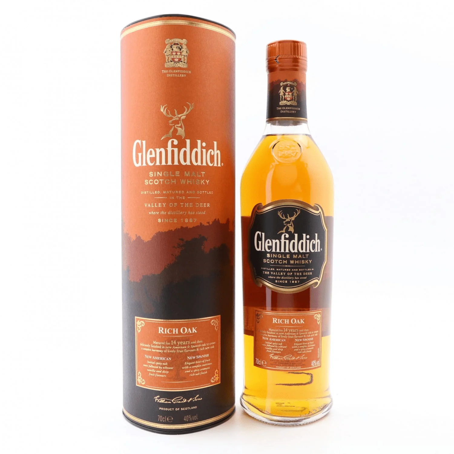 Glenfiddich 14 Year Old Rich Oak 70cl