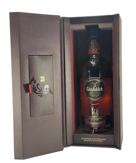 Glenfiddich 21 Year Old Reserva Rum Cask Finish (Old Design) 70cl - Image 4