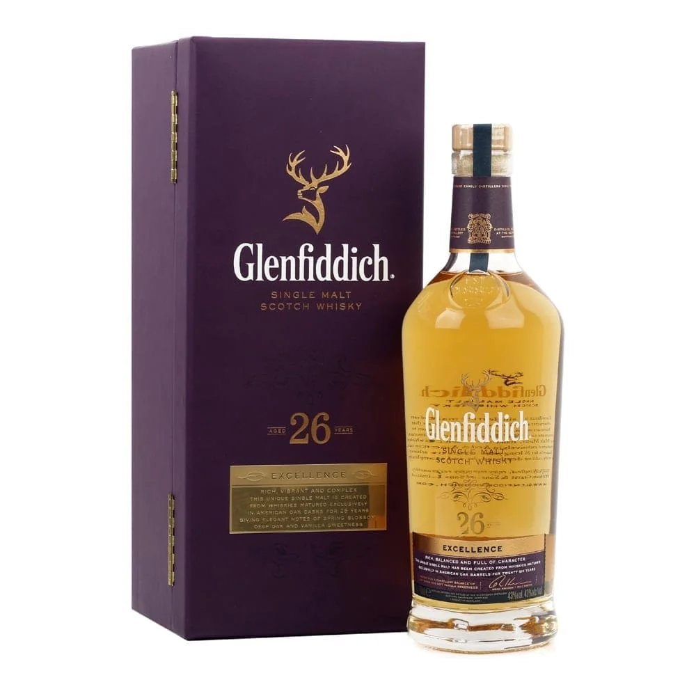 Glenfiddich Excellence 26 Year Old Single Malt Scotch Whisky 70cl