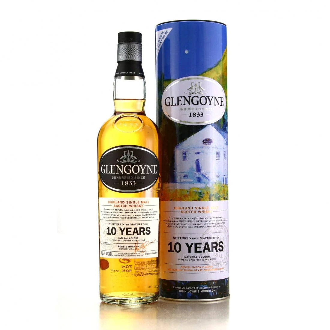 Glengoyne 10 Year Old Glasgow School of Art Mackintosh Appeal Summer 70cl
