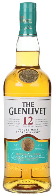 Glenlivet 12 Year Old Single Malt Scotch Whisky 70cl - Image 2