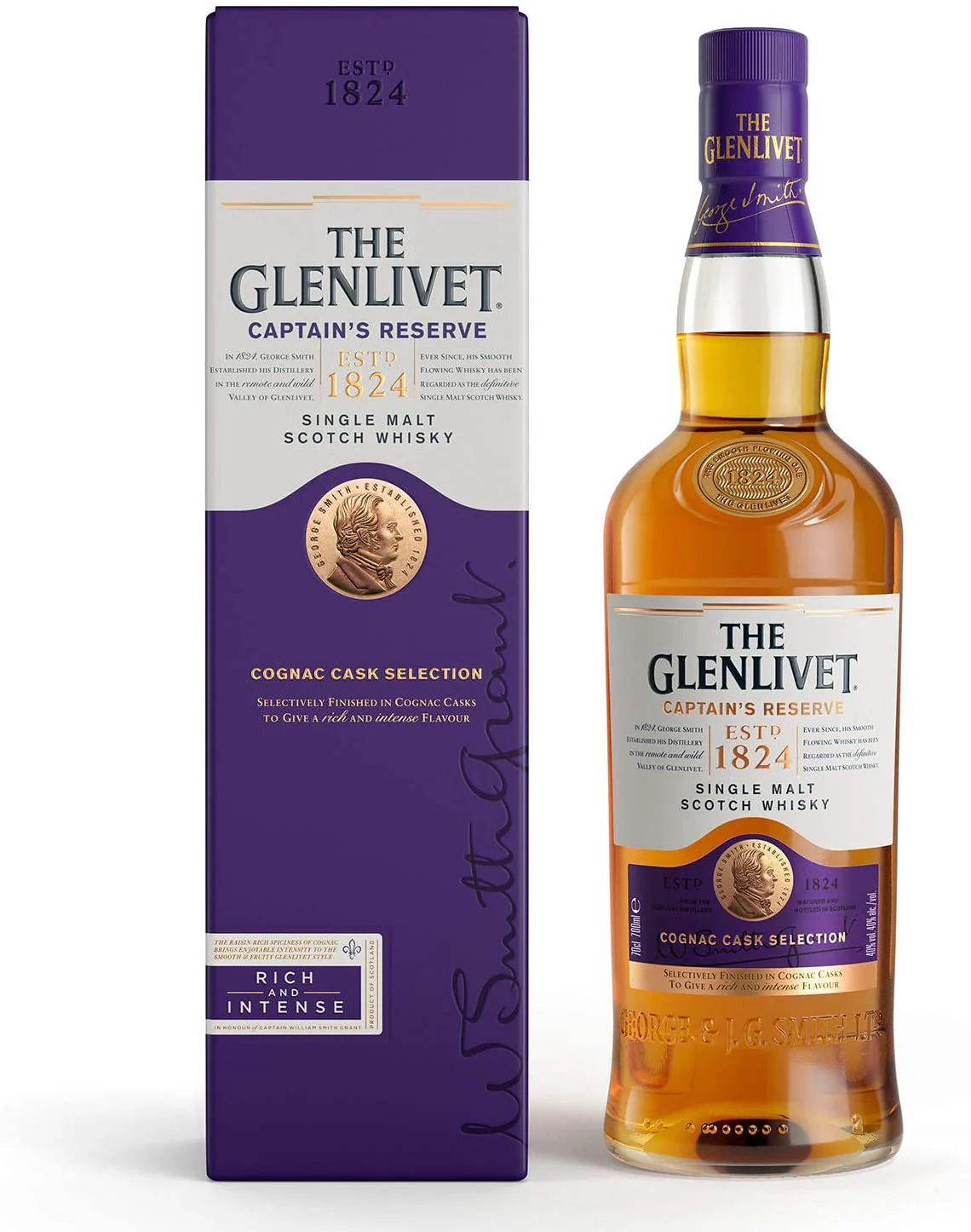 Glenlivet Captain's Reserve Single Malt Scotch Whisky 70cl