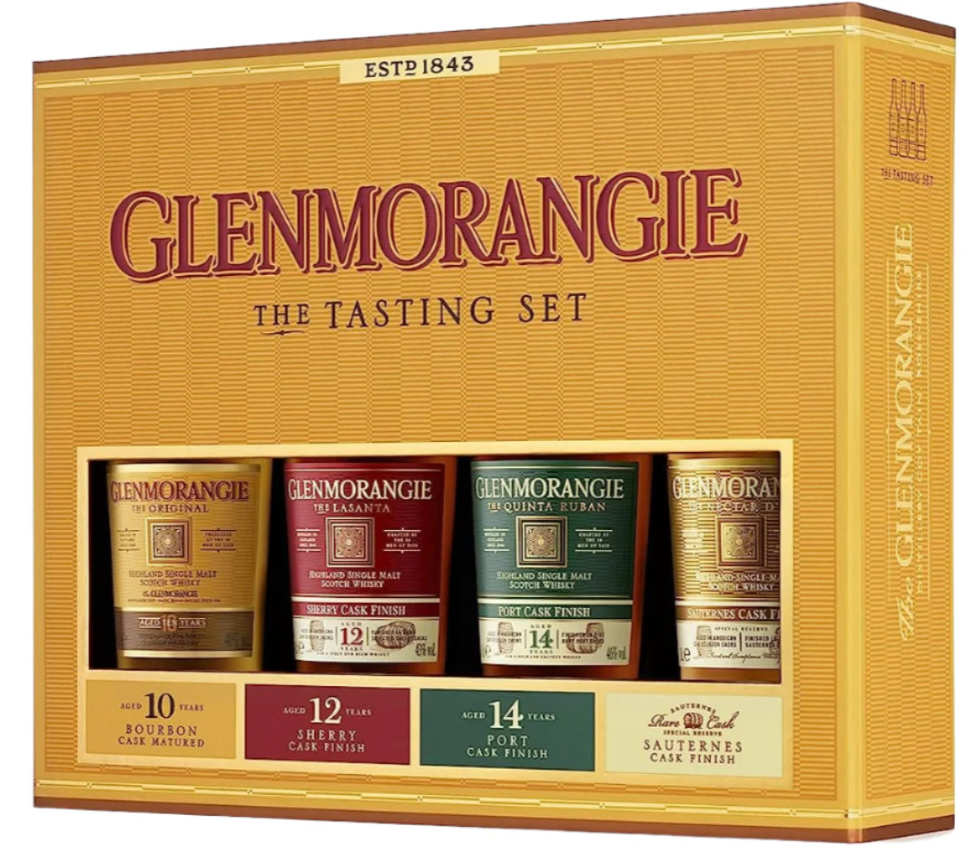 Glenmorangie The Pioneering Collection Whisky Tasting Set 4x10cl