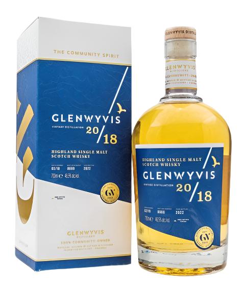 GlenWyvis Single Malt Whisky Batch 02/18 70cl