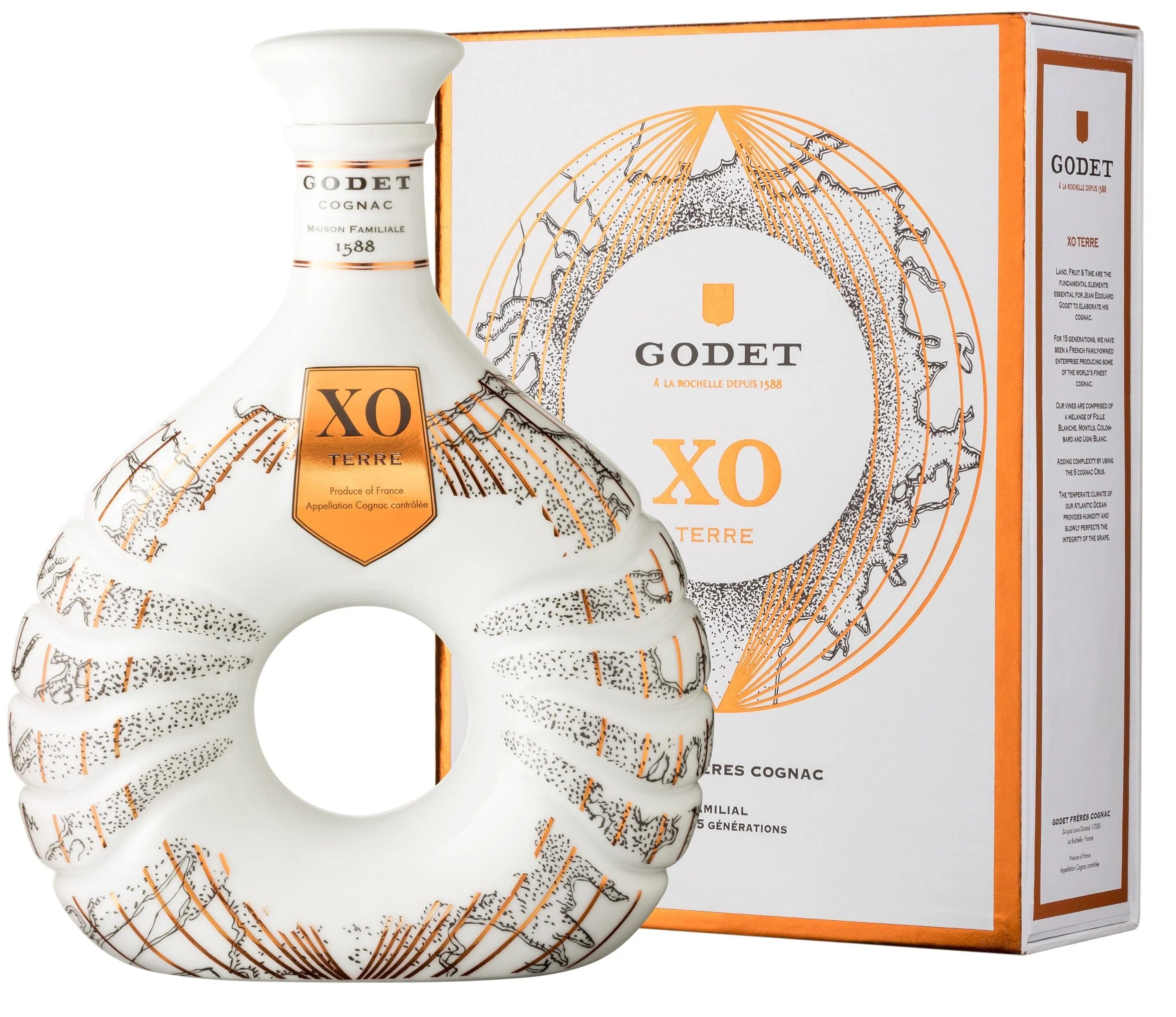 Godet X.O Terre Cognac 70cl
