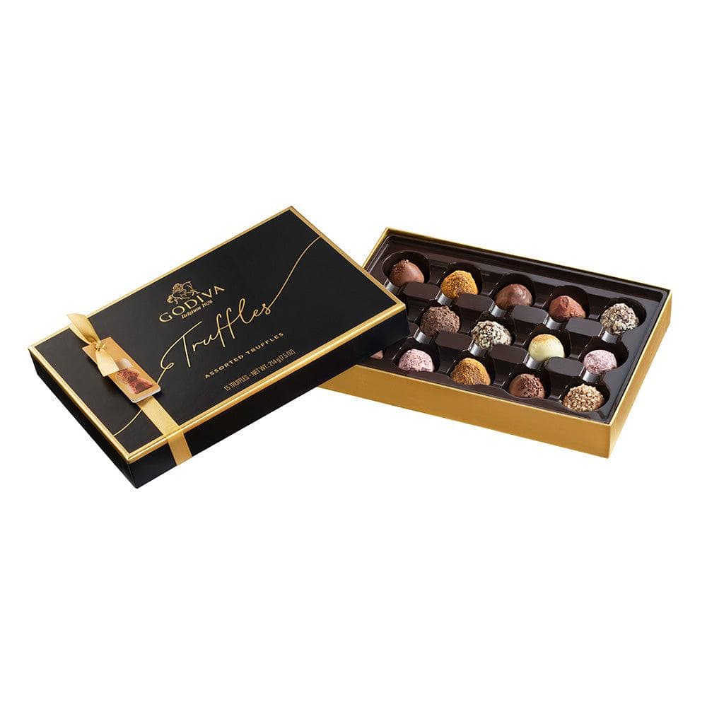 Godiva Belgium Chocolate Assorted Truffles Giftbox 8 Pieces 110g BBE 22/12/25 - Image 2