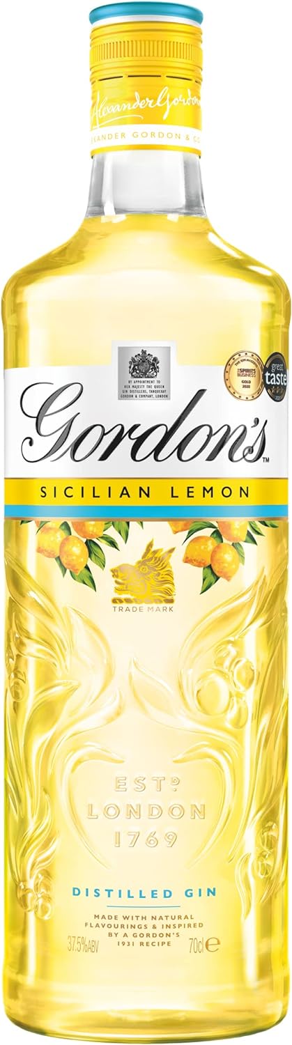 Gordon's Sicilian Lemon Distilled Gin 70cl