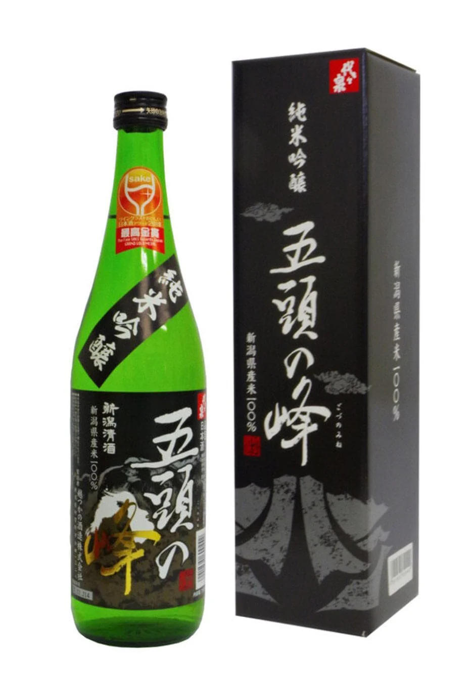 Gozu No Mine Junmai Ginjo Sake 72cl