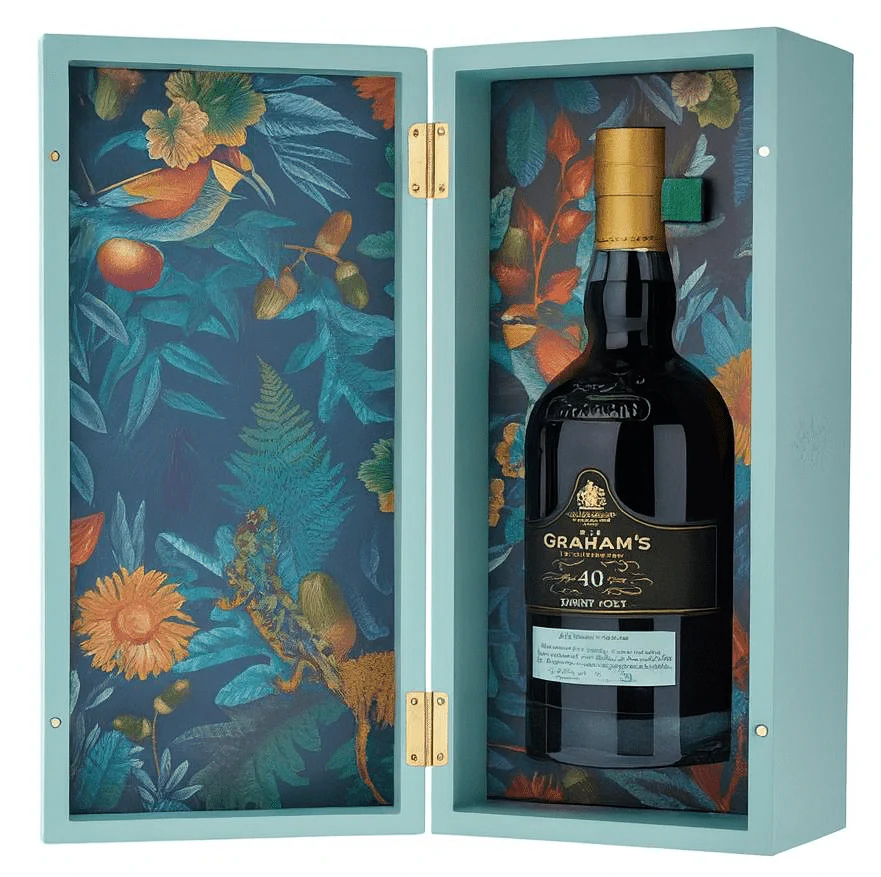 Graham's 40 Year Old Tawny Port Gift Tube 75cl - Image 2