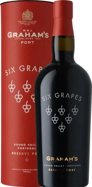 Graham's Six Grapes Reserve Port Gift Tube 75cl