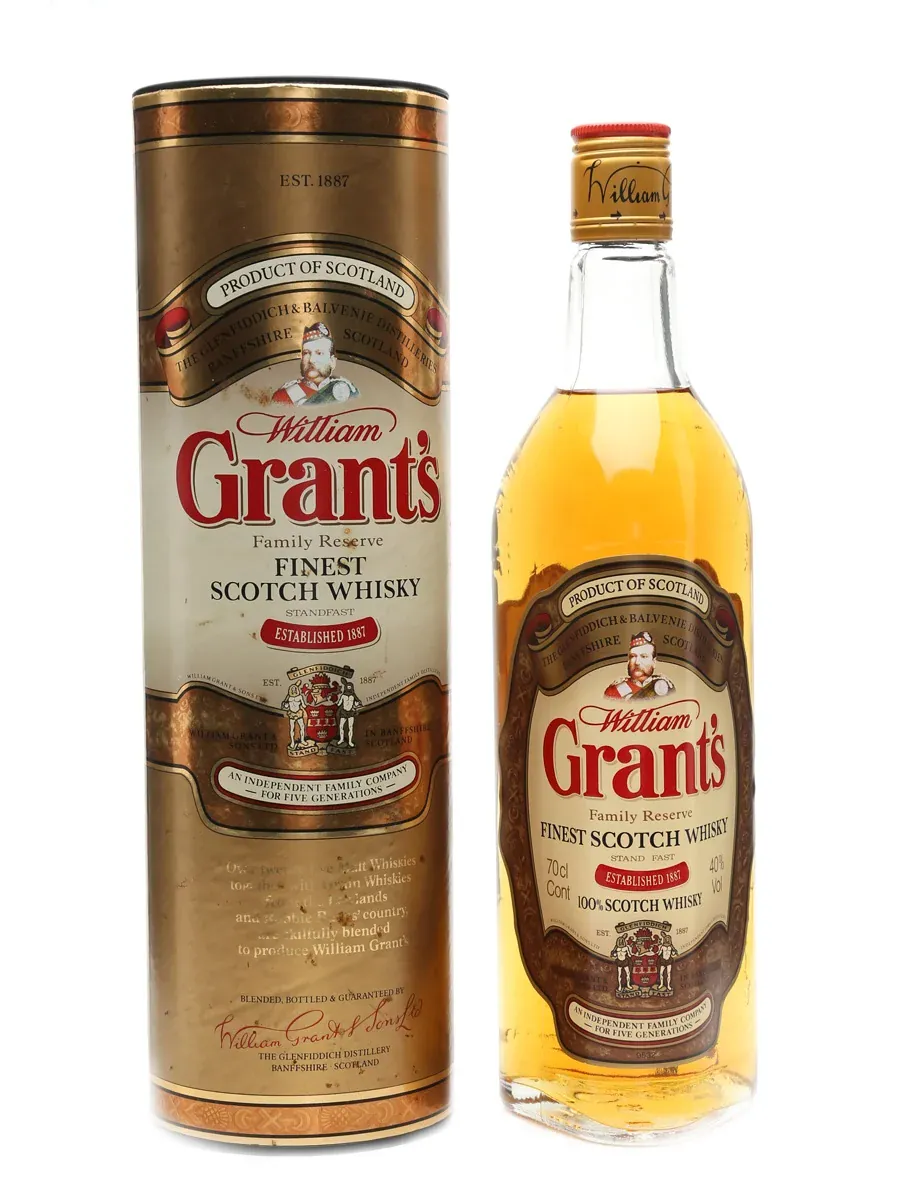 Grant's Family Reserve Finest Scotch Whisky 1990 70cl