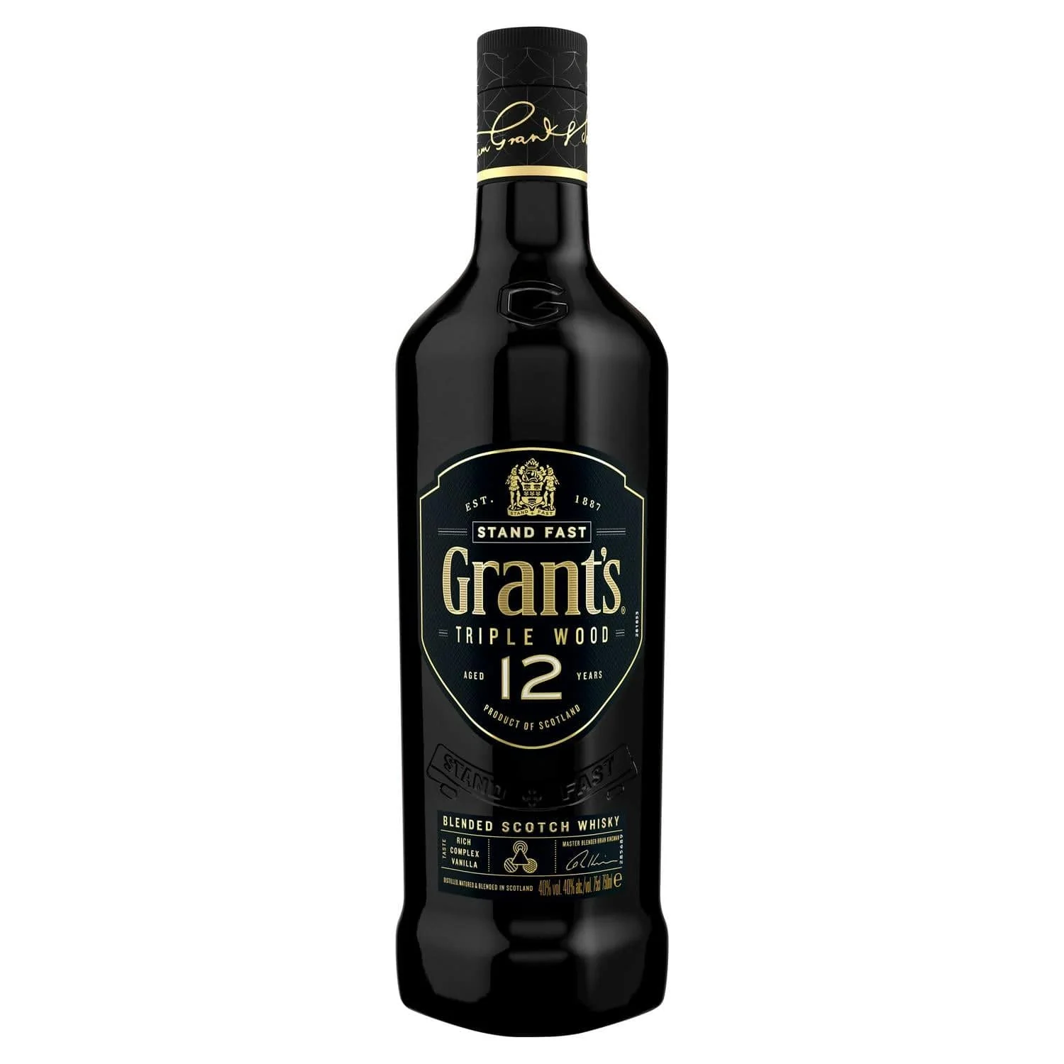 Grant's Triple Wood 12 Year Old Scotch Whisky 70cl