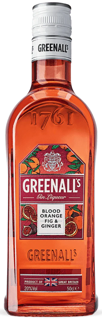 Greenall's Blood Orange, Fig & Ginger Gin Liqueur 50cl