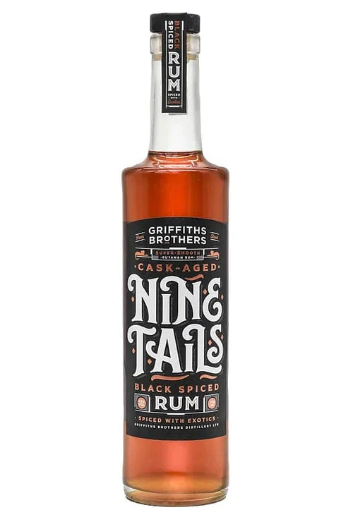 Griffiths Brothers Nine Tails Black Spiced Rum 70cl