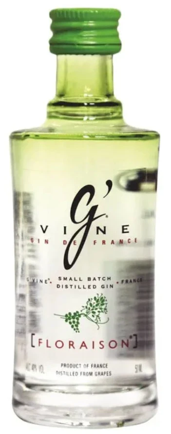 G'Vine Floraison Gin de France Miniature Pack 15x5cl