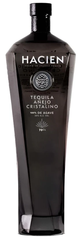 Hacien AƱejo Cristalino Tequila 70cl