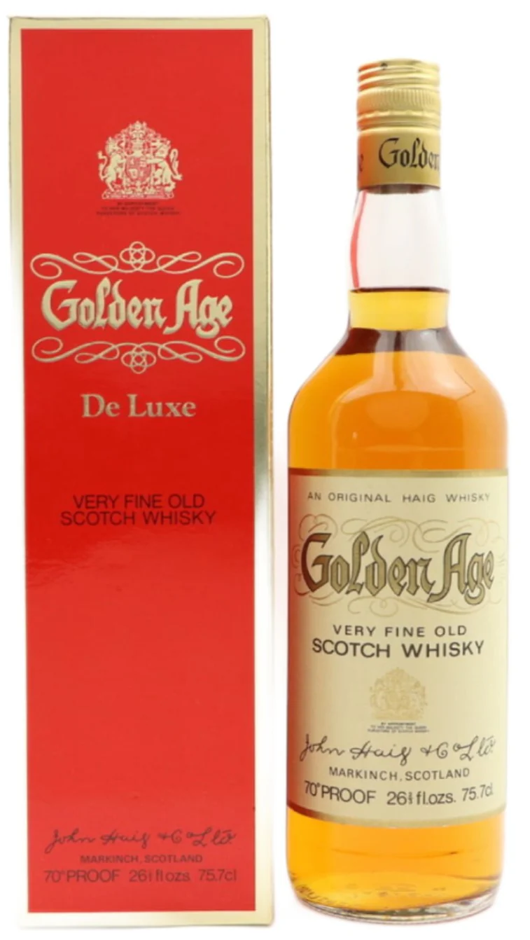 Haig Golden Age De Luxe Very Fine Old Scotch Whisky 75cl