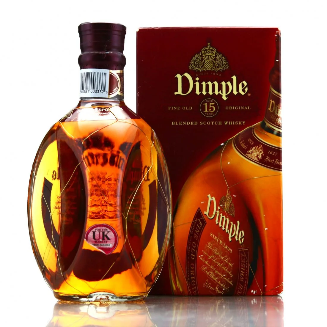 Dimple 15 Year Old Blended Scotch Whisky 70cl - Image 2