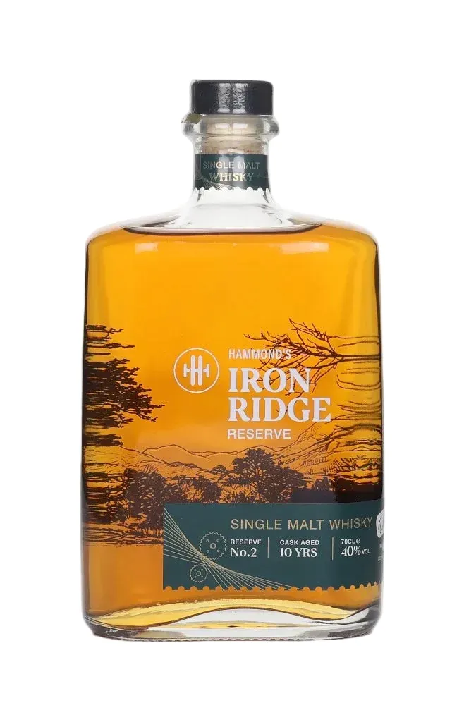 Hammond’s Iron Ridge English Single Malt Whisky 70cl