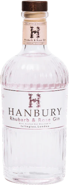 Hanbury Rhubarb & Rose Gin 70cl